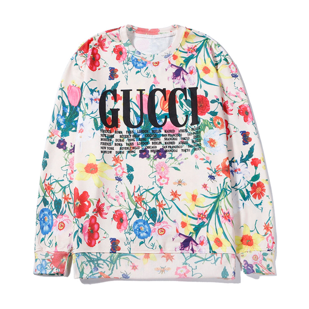 gucci flower sweatshirt