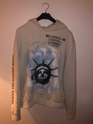 off white statue of liberty hoodie