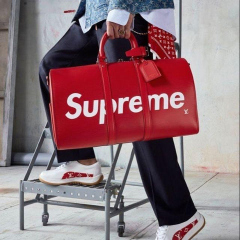 louis vuitton supreme travel bag