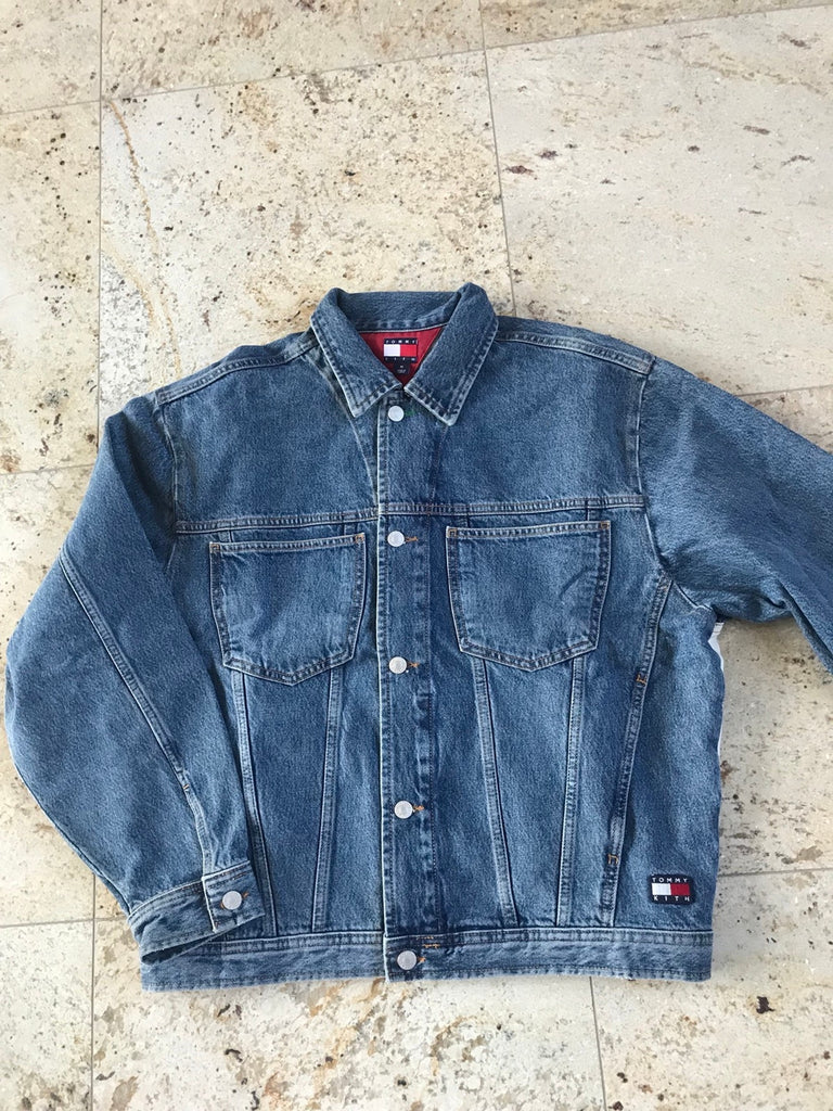 tommy x kith denim jacket