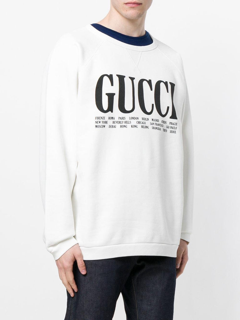 Gucci - Cities Print Sweatshirt 