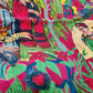 Velvet fabric Frida Kahlo for upholstery-Red - The Teal Thread
