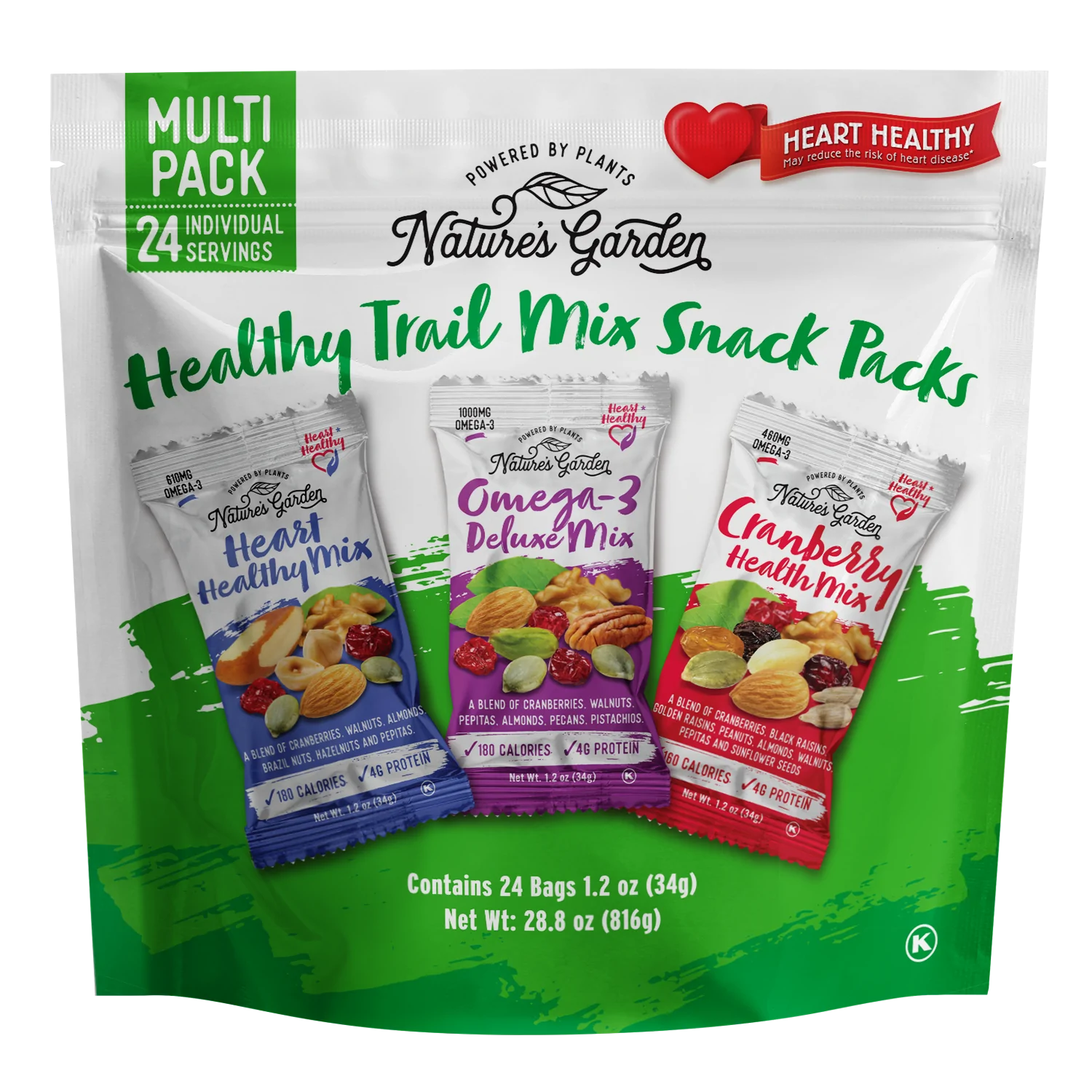 Trail Mix Snack Packs - Perfect for Lunch Boxes – Nature's Garden