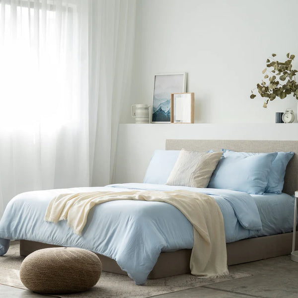 Weavve’s Signature TENCEL™ Deluxe Set in Sky Blue