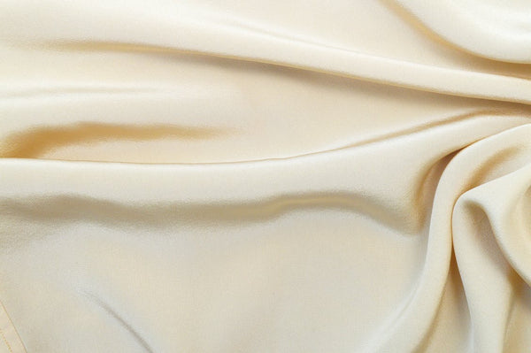 Close-up photo of a silk textile