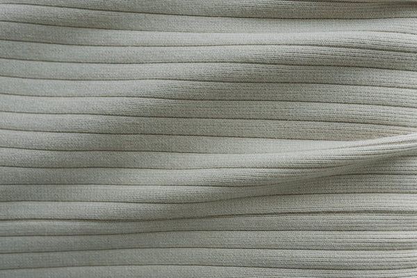 Gray striped fabric