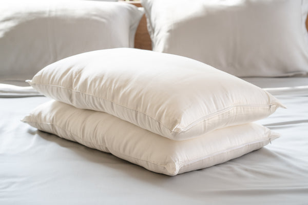 Weavve Home's silk pillows