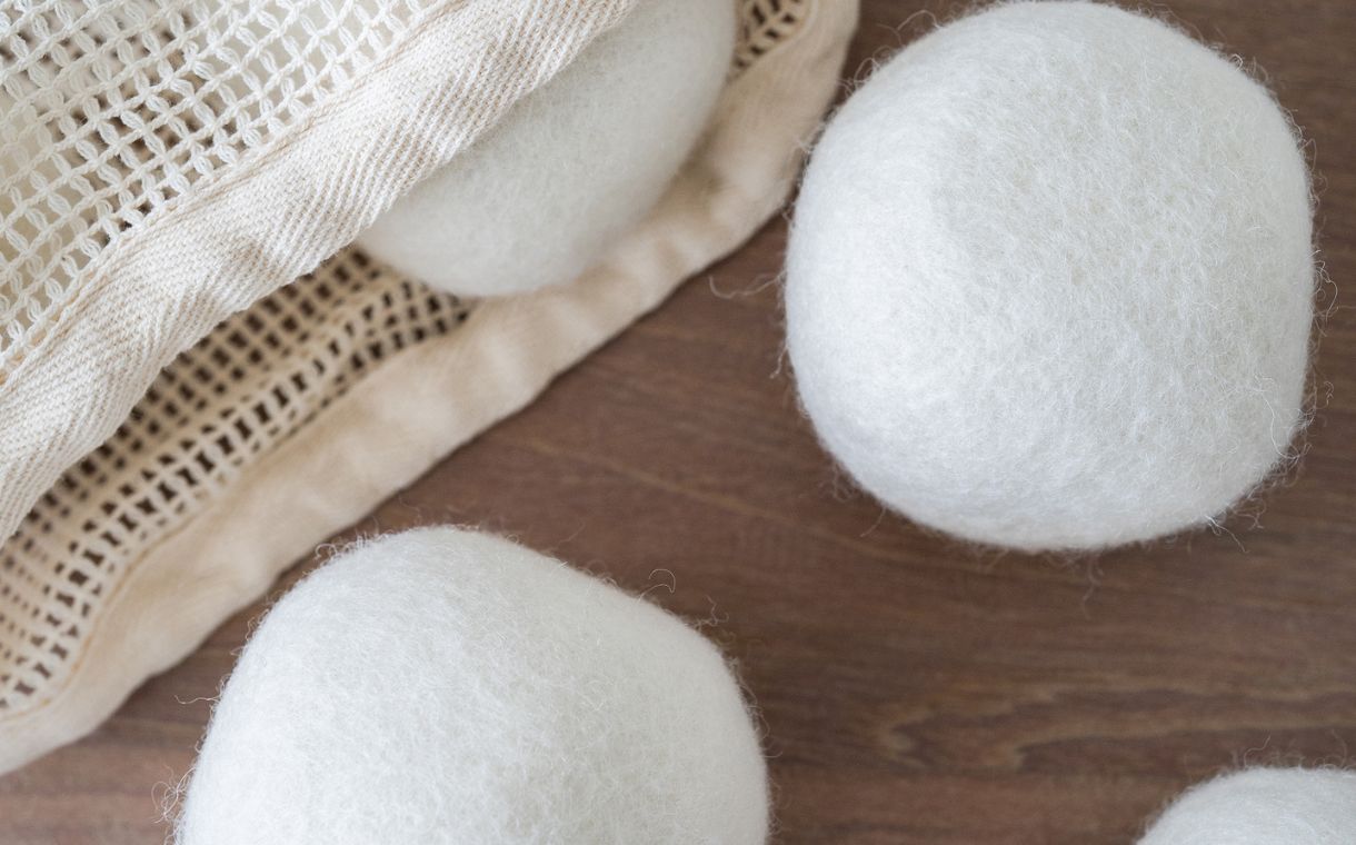 Weavve Home's wool dryer balls