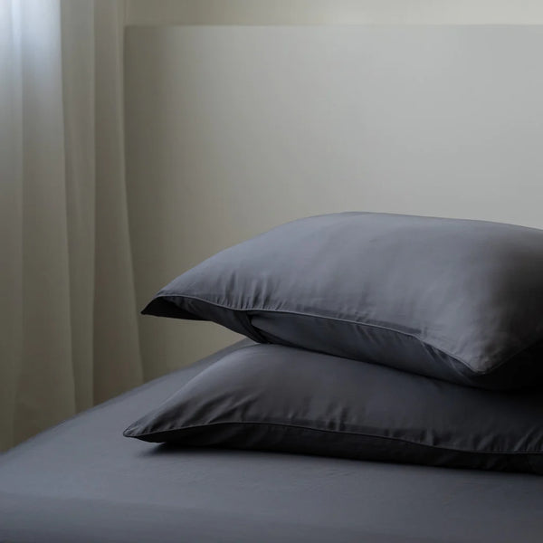 Weavve Home slate grey pillowcase