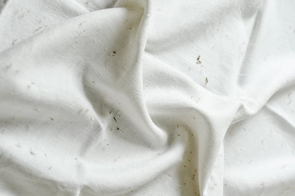 White cloth with dirt