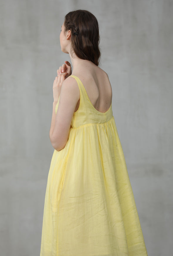 Lemon 27 | linen slip dress
