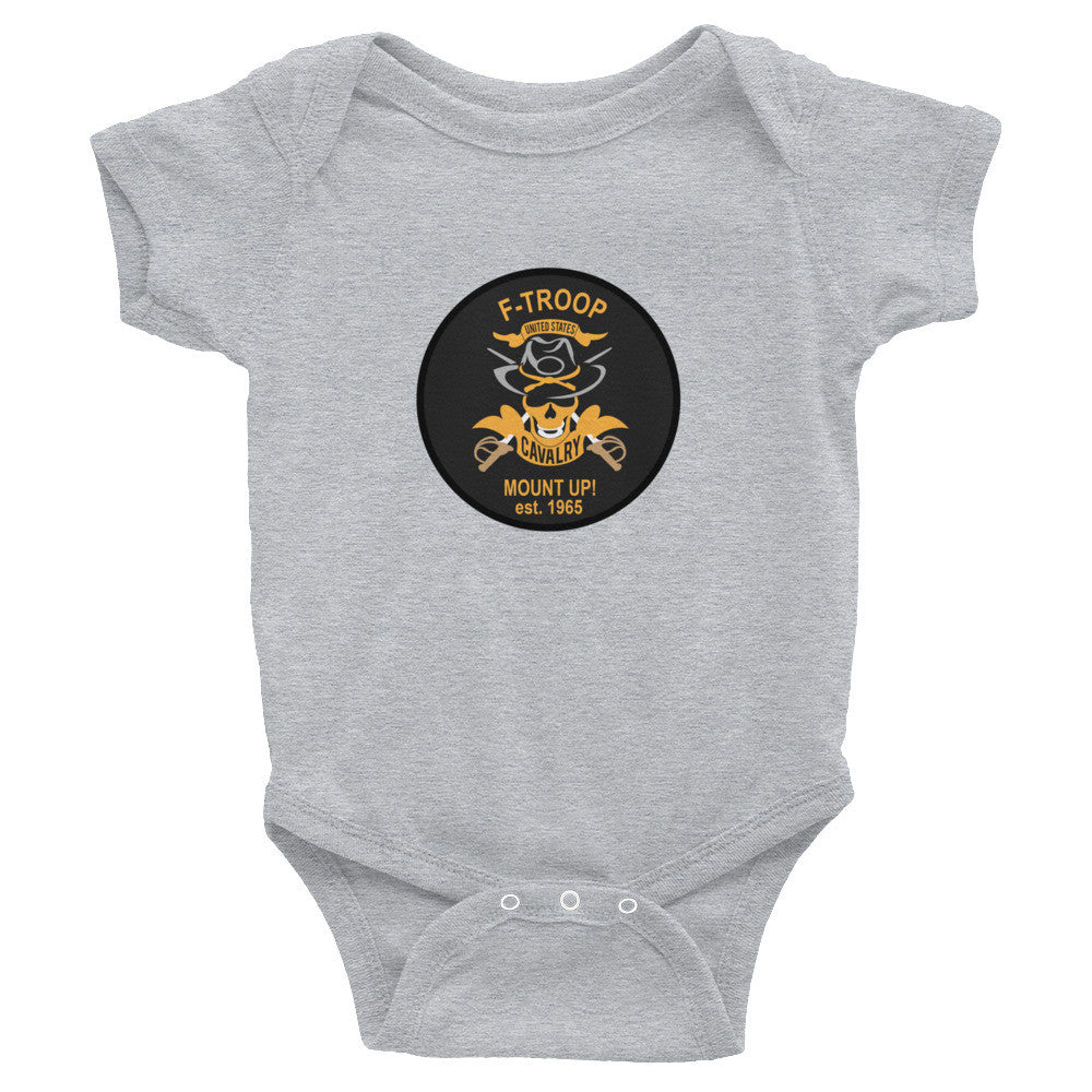 F 3 F Troop Baby Onesie Academy Casual