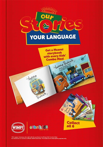 Our stories your language book in red