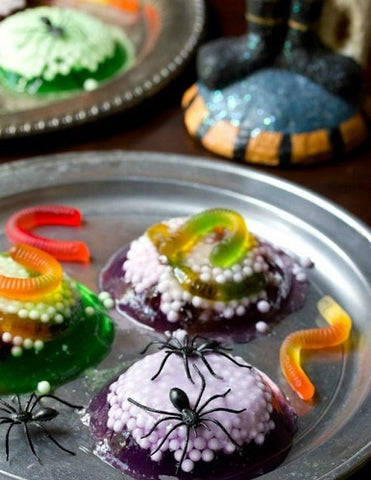 i-spooky worm halloween jello