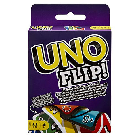 Uno flip card game.