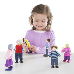 Melissa en Doug Doll Familie