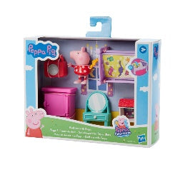 Peppa Pig Little Rooms bykomstighede stelle