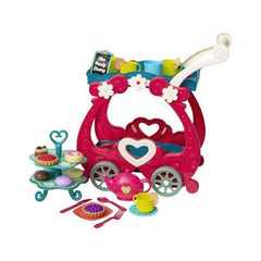 Experience tea time in a sophisticated style with this High Tea Set with Trolley by Jeronimo. The Jeronimo High Tea Toy Set with Trolley is the perfect addition to any child's play kitchen