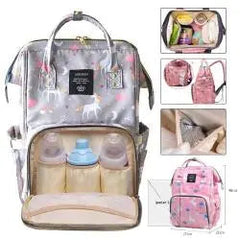 Isikhwama se-Unicorn Backpack Baby Diaper Bag