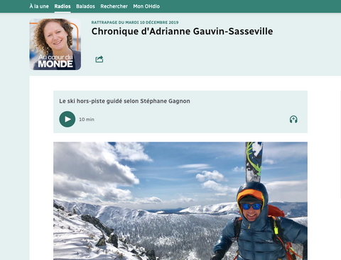 Chronicle of Adrianne Gauvin-Sasseville