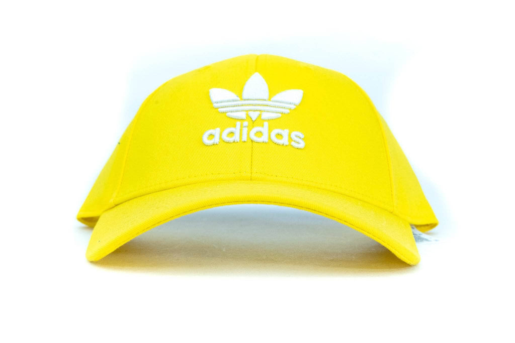 yellow adidas baseball cap