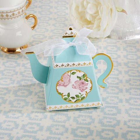 Tea Time Whimsy Teapot Favor Boxes