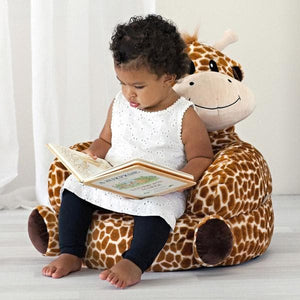 giraffe plush chair