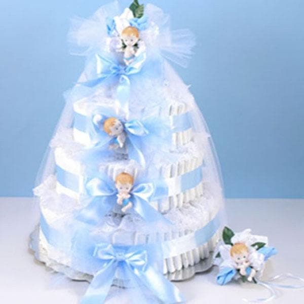 BabyShower DiaperCake Centerpieces - YouTube