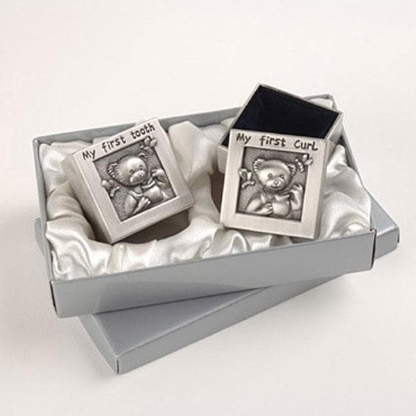 My First Curl and My First Tooth Baby Keepsake Boxes