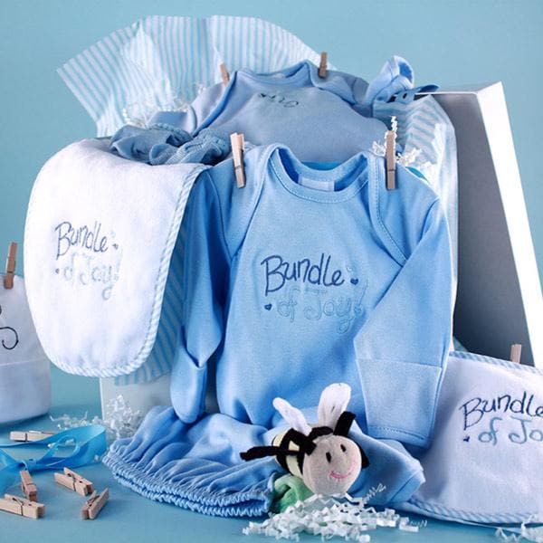 Baby Shower Clothesline (Blue)