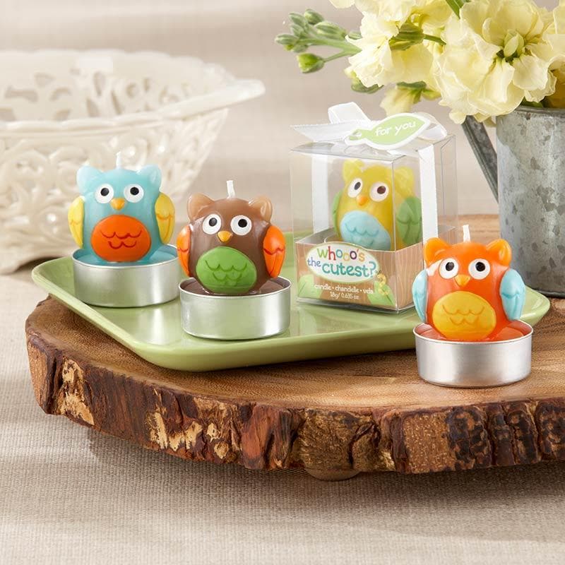 Whooo&#039;s the Cutest Baby Owl Candle - Assorted (Set of 4)