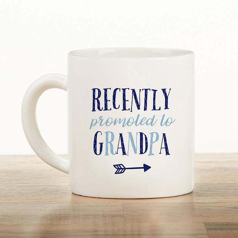 Promoted To Grandpa 16 oz. White Coffee Mug