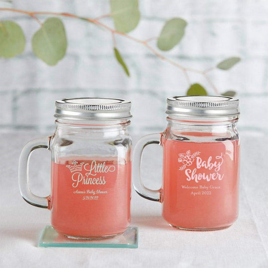 12 oz. Mason Jar Mug with Lid - Twinkle Twinkle (Set of 6)