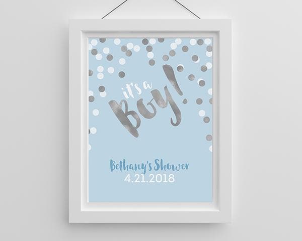 Personalized It&#039;s a Boy! Poster (18x24)