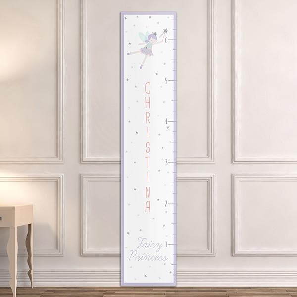 Personalized Fairy Princess Growth Chart