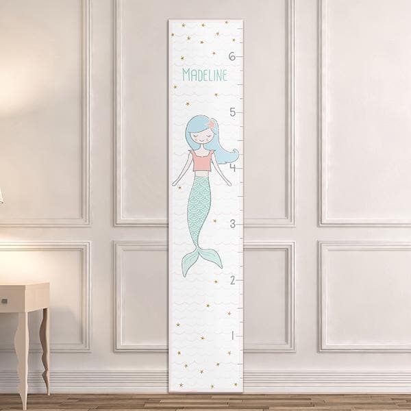 Personalized Simply Enchanted Growth Chart (Mermaid or Unicorn)