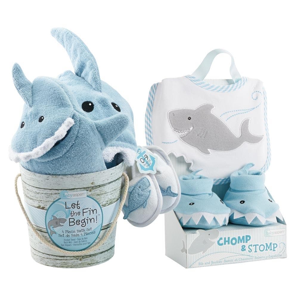 KIT PER IL COMPLEANNO BABY SHARK - Puff Nappy