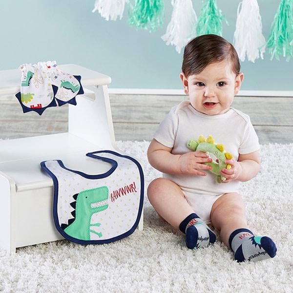 Dino Baby 4-Piece Gift Set