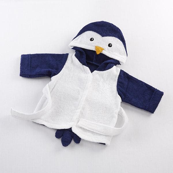 Wash &amp; Waddle Penguin Hooded Spa Robe (Personalization Available)