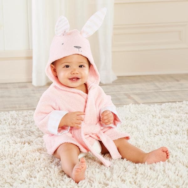 Baby&#039;s Bathtime Bunny Hooded Spa Robe (Personalization Available)
