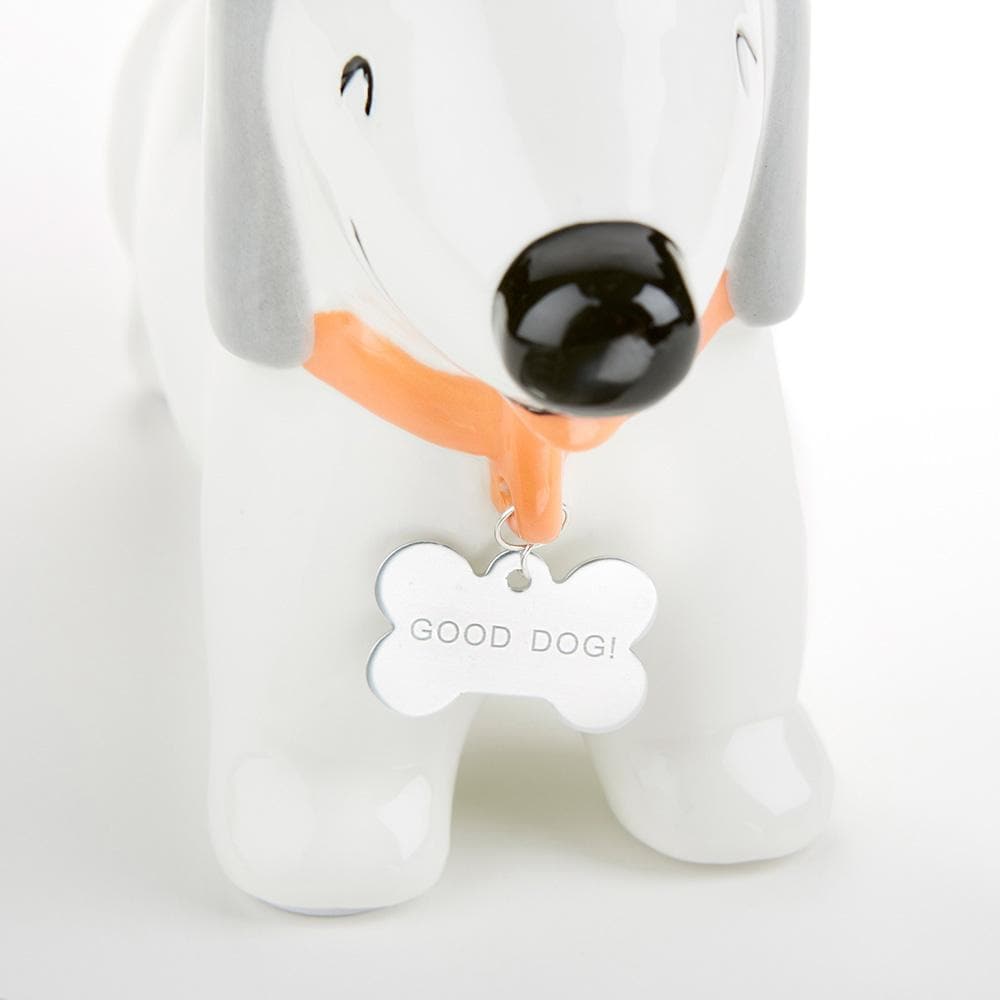 Puppy Porcelain Bookends