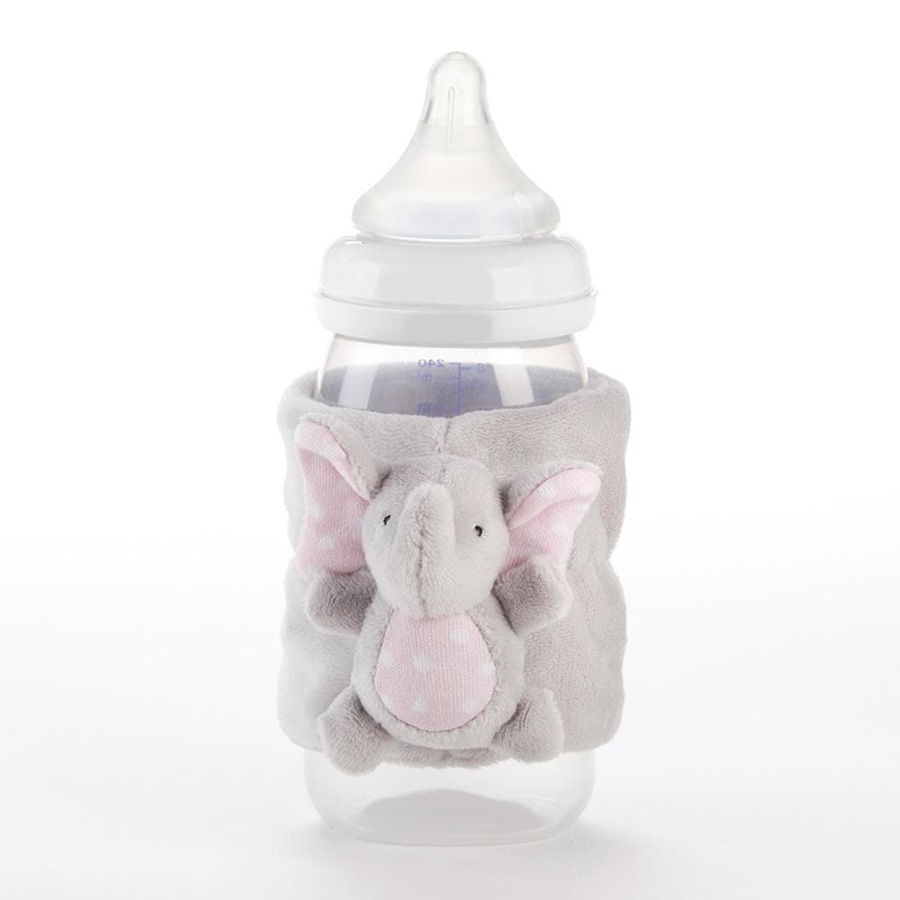 Little Peanut Elephant Bottle Buddy (Pink)