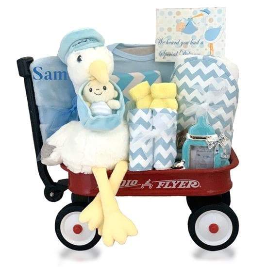 baby wagon gift basket