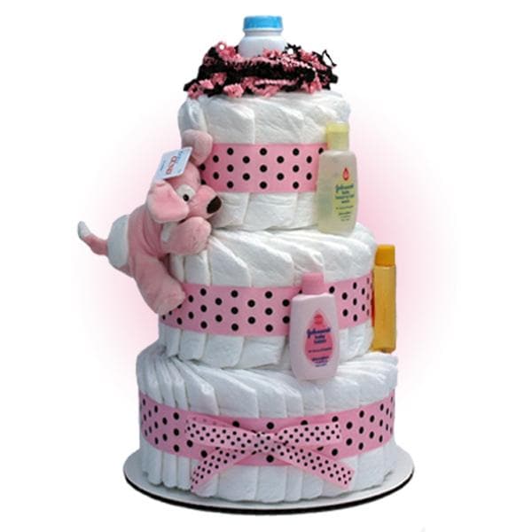 How to Make a Diaper Cake | Easy Baby Shower Craft