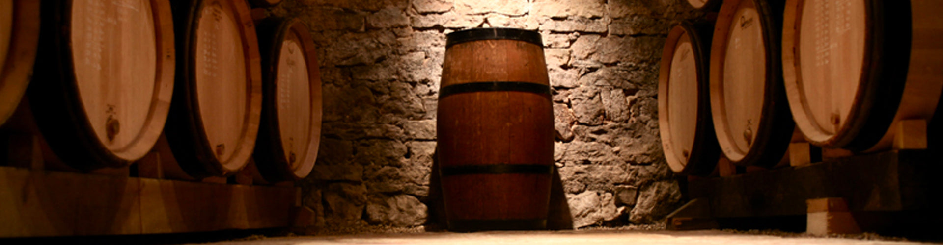 Inside the Etienne Sauzet barrel cellar