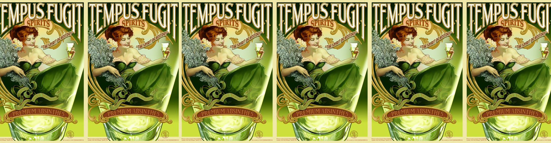 Tempus Fugit Spirits Banner