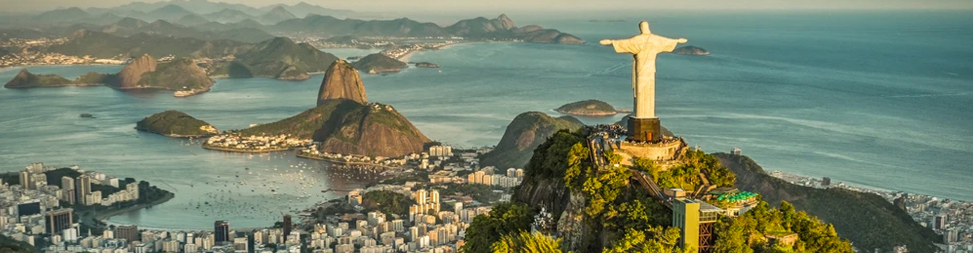 Rio de Janeiro Skyline in Brazil