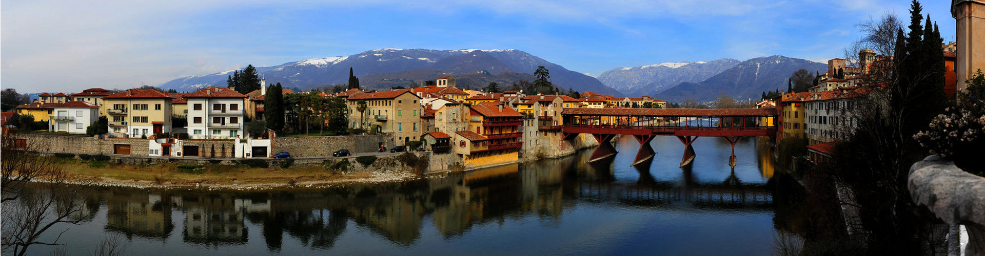 The Ponte Vecchio in Bassano del Grappa