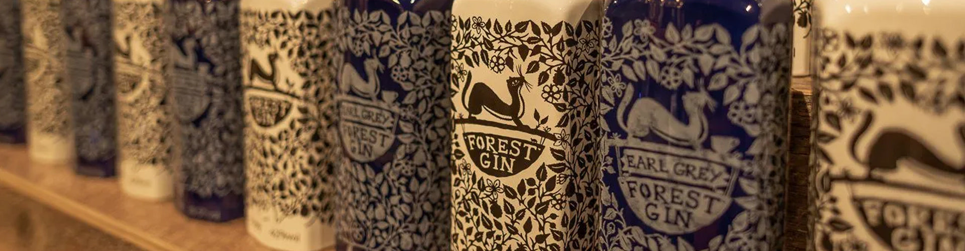 Forest Distillery Gin Bottles