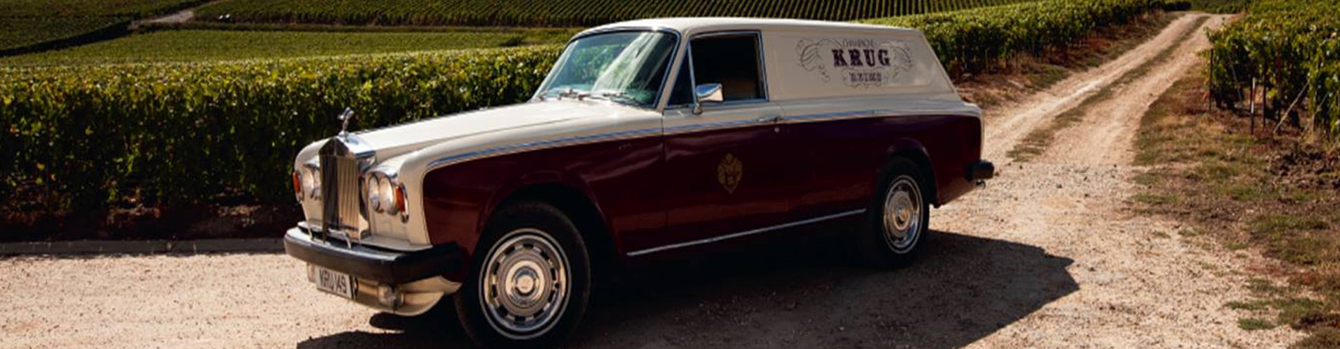 Krug Bespoke Rolls Royce in Vineyards